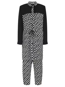 Костюм из вискозы с принтом VUALL