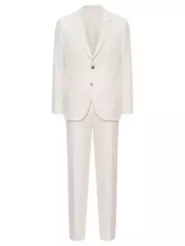 Костюм изо льна и хлопка