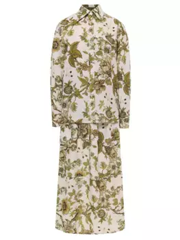 Костюм изо льна и вискозы