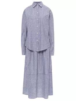 Костюм изо льна и вискозы BALLANTYNE