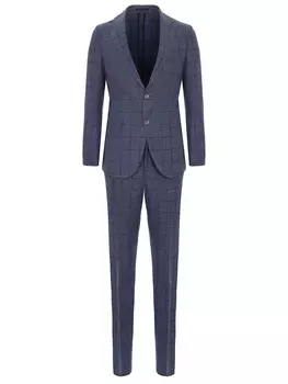Костюм классический в клетку