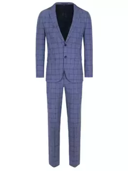 Костюм классический в клетку