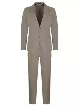 Костюм однотонный