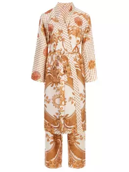 Костюм шелковый