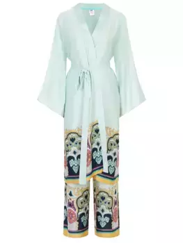 Костюм шелковый