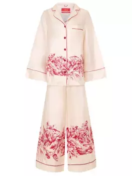 Костюм шелковый