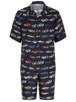 Костюм шелковый