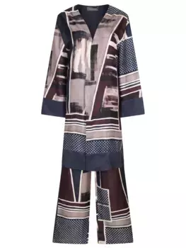 Костюм шелковый