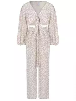 Костюм шелковый