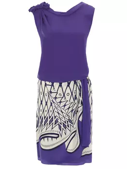 Костюм шелковый ALBERTA FERRETTI