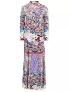 Костюм шелковый с принтом ETRO