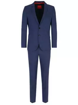 Костюм шерстяной в клетку