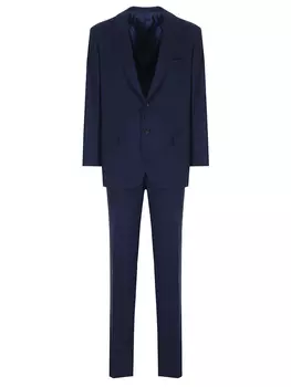 Костюм шерстяной в клетку KITON