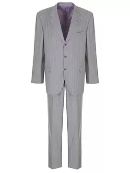 Костюм шерстяной в полоску BRIONI