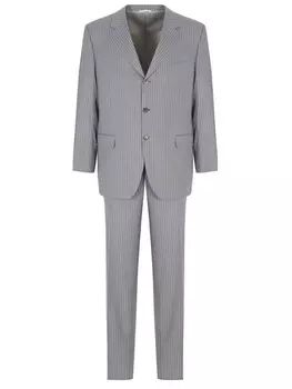 Костюм шерстяной в полоску CANALI