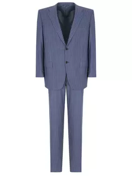 Костюм шерстяной в полоску CANALI