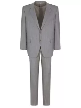 Костюм шерстяной в полоску CANALI