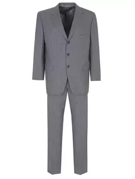 Костюм шерстяной в полоску CORNELIANI