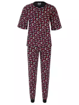 Костюм трикотажный с принтом