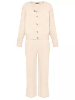 Костюм-тройка из вискозы и хлопка ANIKA KERIMOVA
