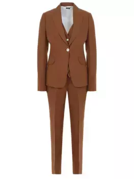 Костюм-тройка льняной