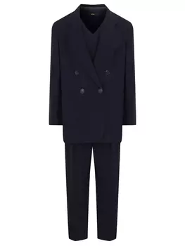 Костюм-тройка однотонный WINDSOR