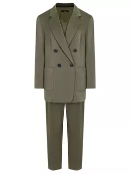 Костюм-тройка однотонный