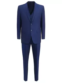Костюм-тройка шерстяной CANALI