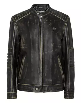 Кожаная куртка PHILIPP PLEIN