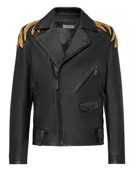 Кожаная куртка PHILIPP PLEIN