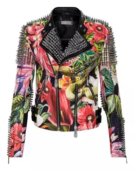 Кожаная куртка PHILIPP PLEIN