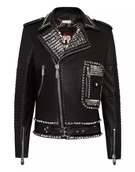 Кожаная куртка PHILIPP PLEIN