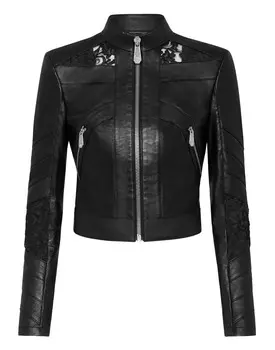 Кожаная куртка PHILIPP PLEIN
