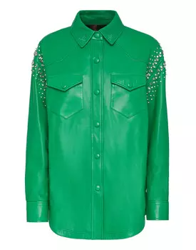 Кожаная куртка PHILIPP PLEIN