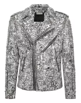 Кожаная куртка PHILIPP PLEIN