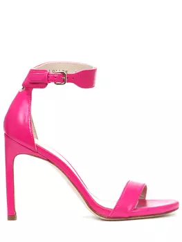 Кожаные босоножки