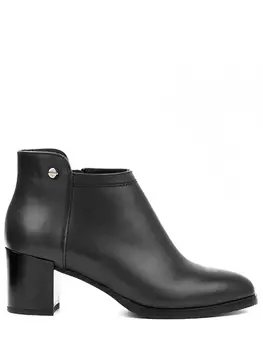 Кожаные ботильоны