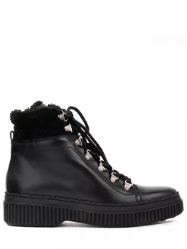 Кожаные ботинки