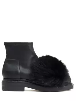 Кожаные ботинки