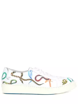 Кожаные кеды