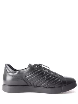 Кожаные кеды с мехом