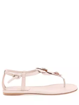 Кожаные сандалии Flowered LORO PIANA