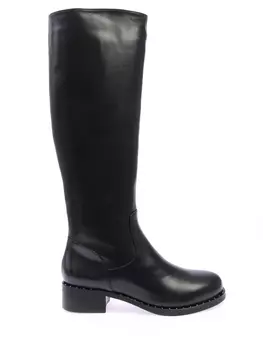 Кожаные сапоги