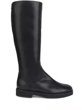 Кожаные сапоги