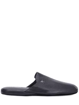 Кожаные тапочки