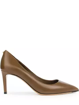 Кожаные туфли-лодочки