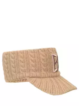 Козырек из шерсти и вискозы