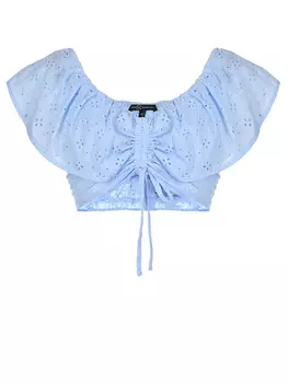 Кроп-топ хлопковый DAN MARALEX