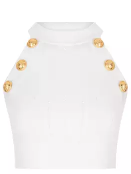 Кроп-топ из вискозы