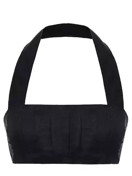 Кроп-топ льняной